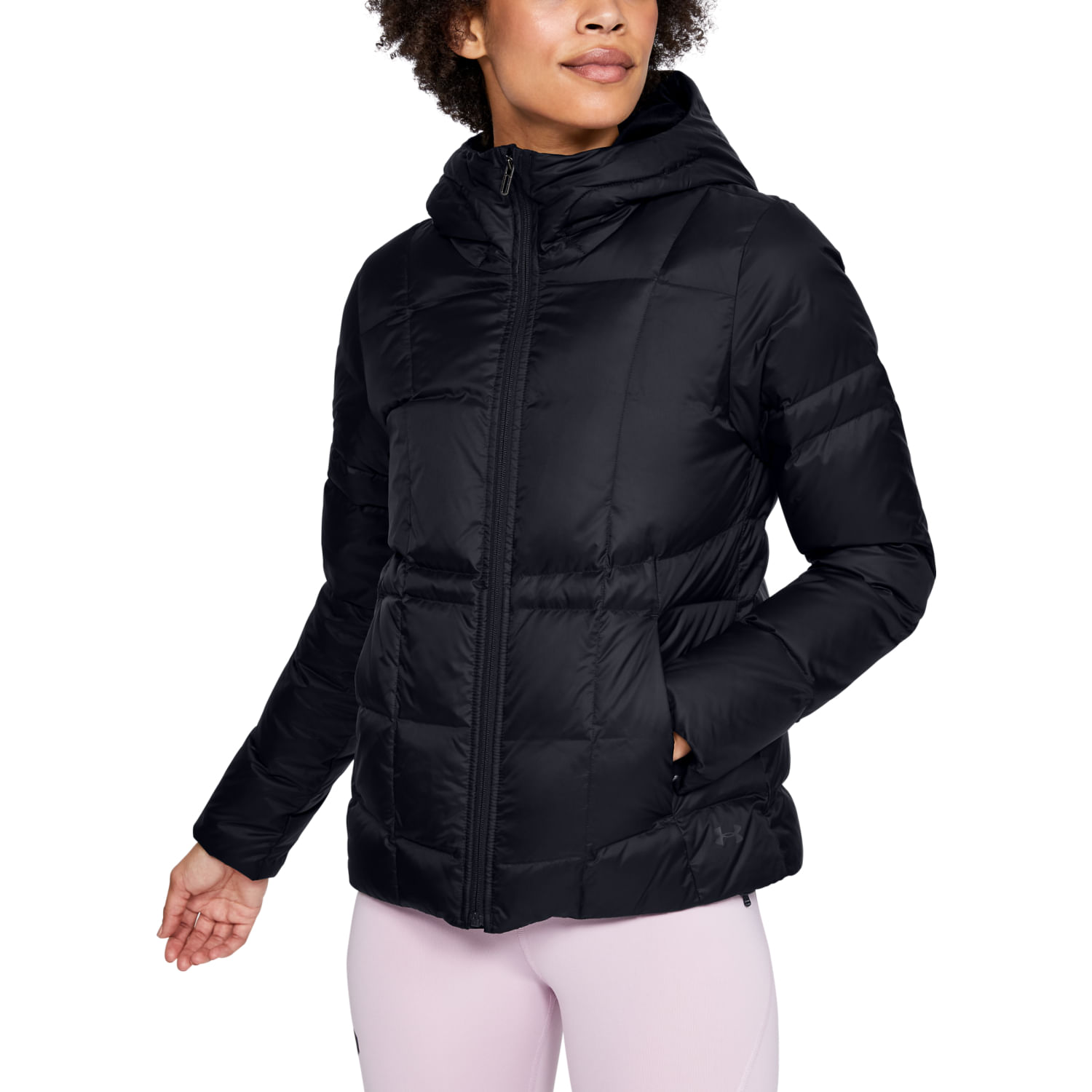Chaqueta UA Down Hooded para Mujer| Amour - Armour
