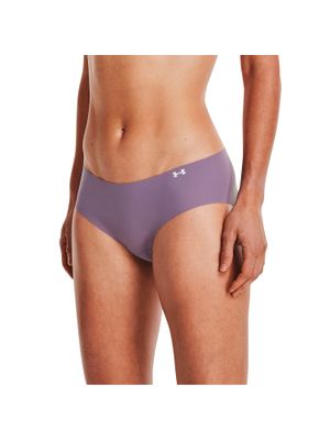 Calzón UA Pure Stretch Hipster para mujer 3-Pack
