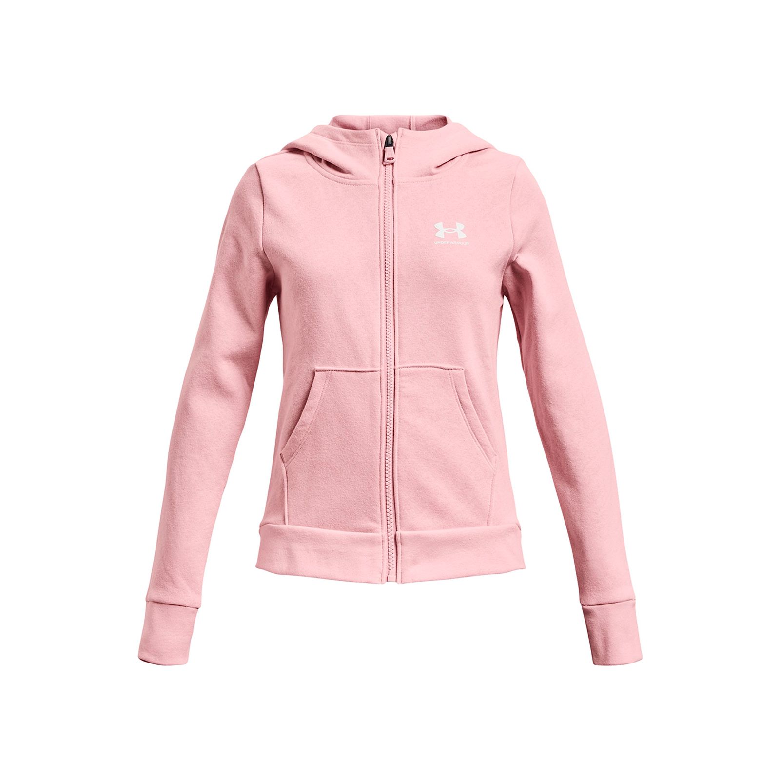 Polerón UA Rival Fleece LU Full ZIP para niña