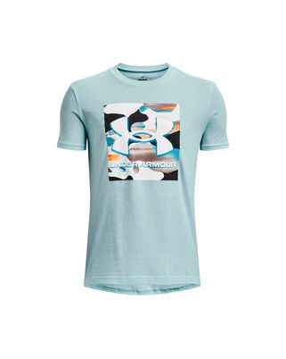Polera UA Big Logo Camo para niño