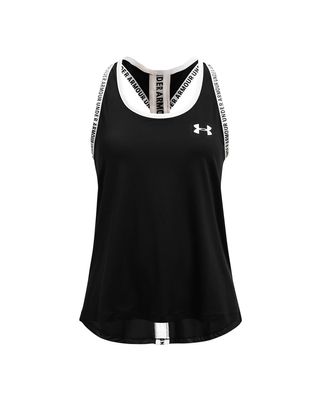Polera sin Mangas UA Knockout para Niña