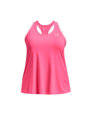 Polera sin mangas UA Knockout para mujer