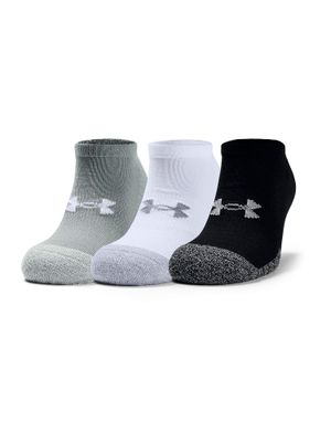 Paquete de tres pares de calcetines HeatGear® No Show para adultos