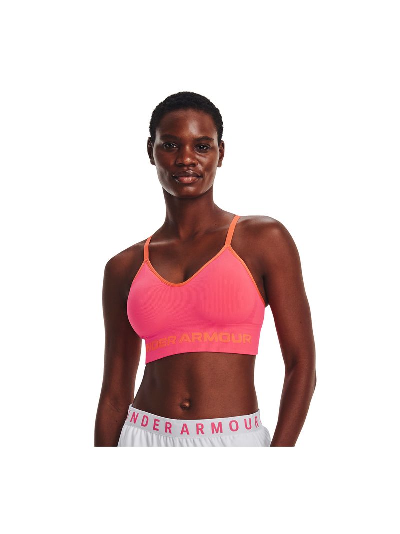 Sosten Deportivo Seamless Low Long Rib Para Mujer Under Armour Chile Under Armour