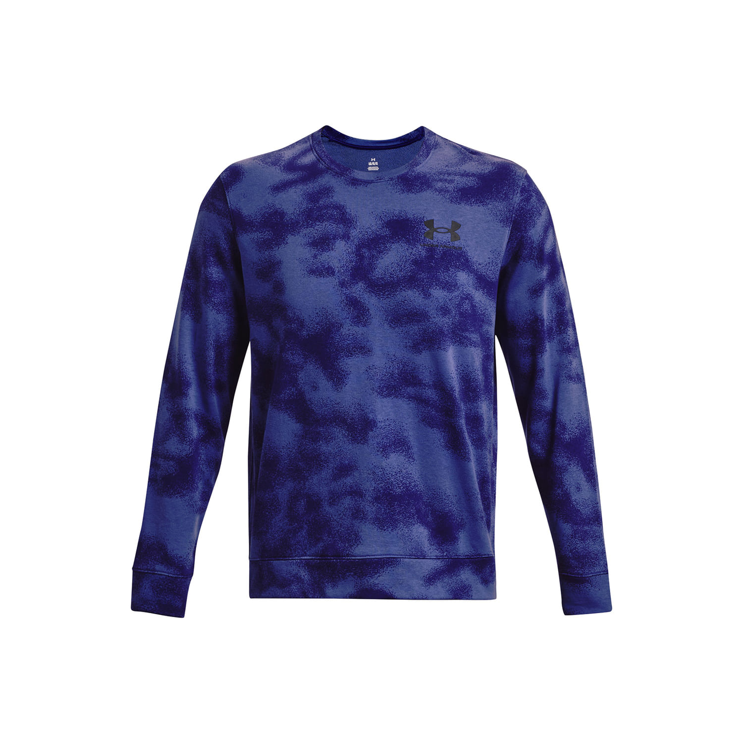 Polera UA Rival Terry Novelty Crew para hombre