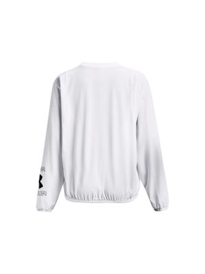 Polerón UA Woven Graphic Crew para mujer