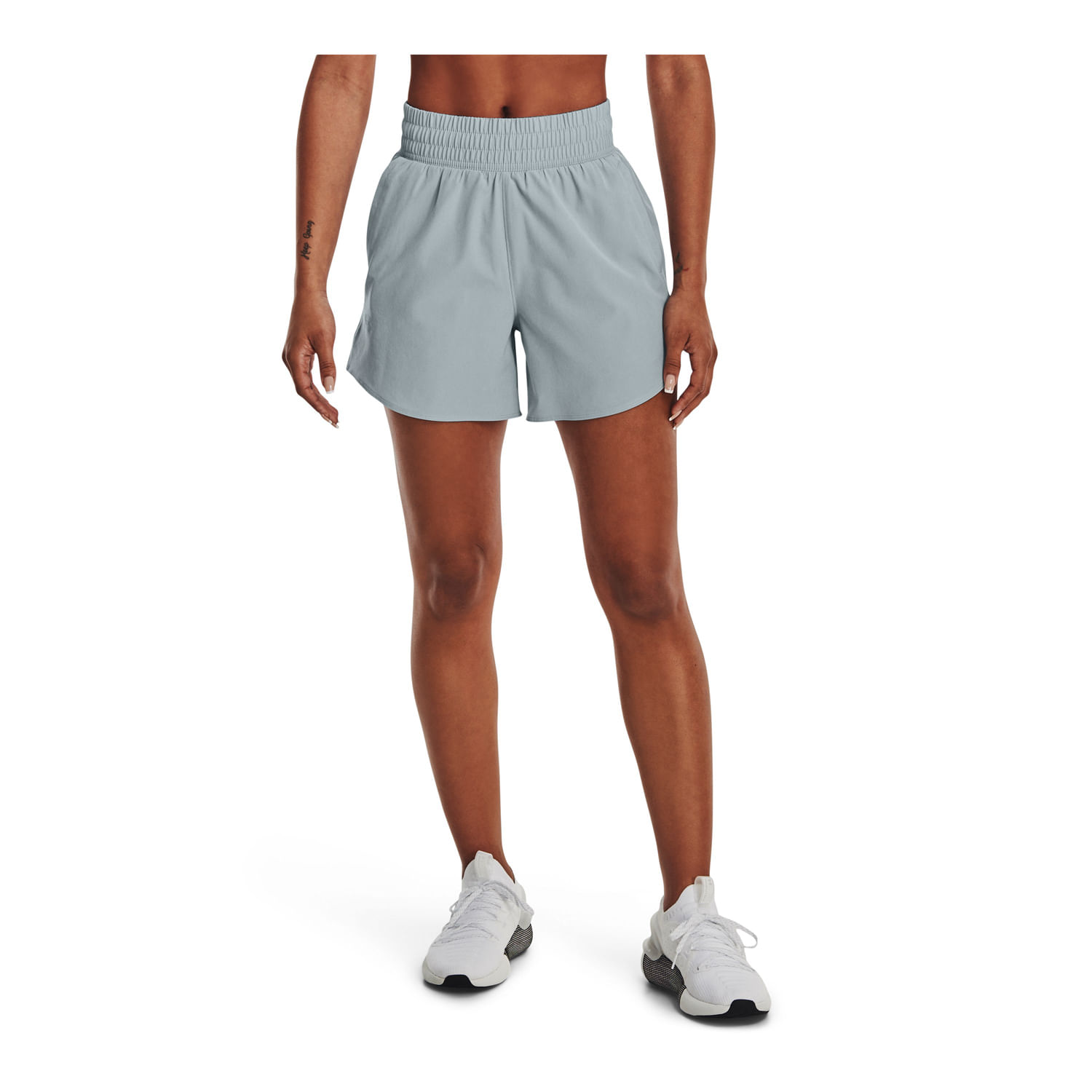 Shorts UA Flex Woven 13cm para mujer