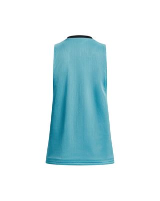 Polera sin mangas UA Project Rock Penny Mesh para mujer
