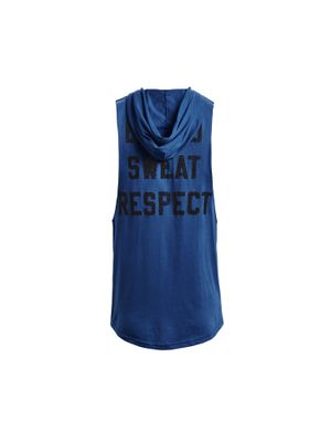 Polerón sin mangas UA Project Rock Blood Sweat Respect Bull para hombre