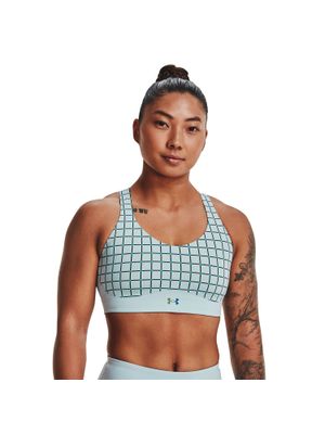 Sostén deportivo UA SmartForm RUSH™ Mid Printed para mujer