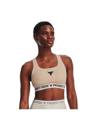 Sostén deportivo UA Project Rock Crossback Novelty para mujer