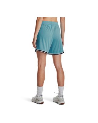 Shorts UA Project Rock Penny Mesh para mujer