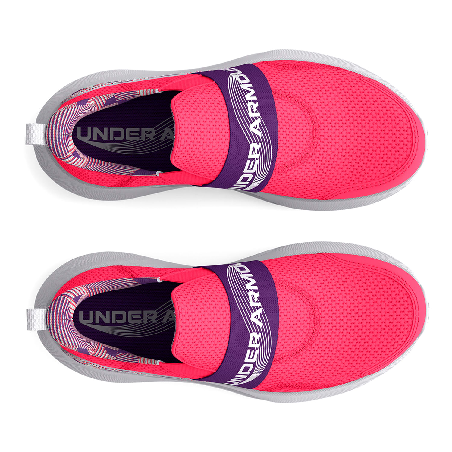 Zapatillas de running UA Surge 3 Slip para niña preescolar