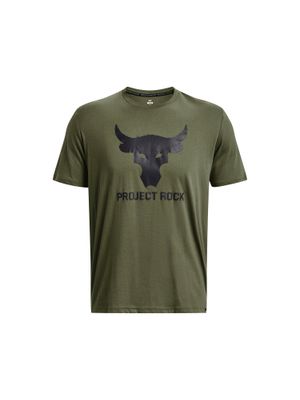 Polera manga corta Project Rock Brahma Bull para hombre Under Armour