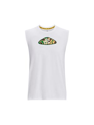 Polera sin mangas Curry para hombre Under Armour