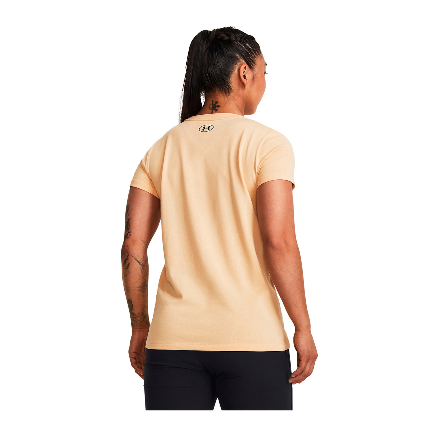 Polera manga corta Heavy Weight Project Rock Arena para mujer Under Armour