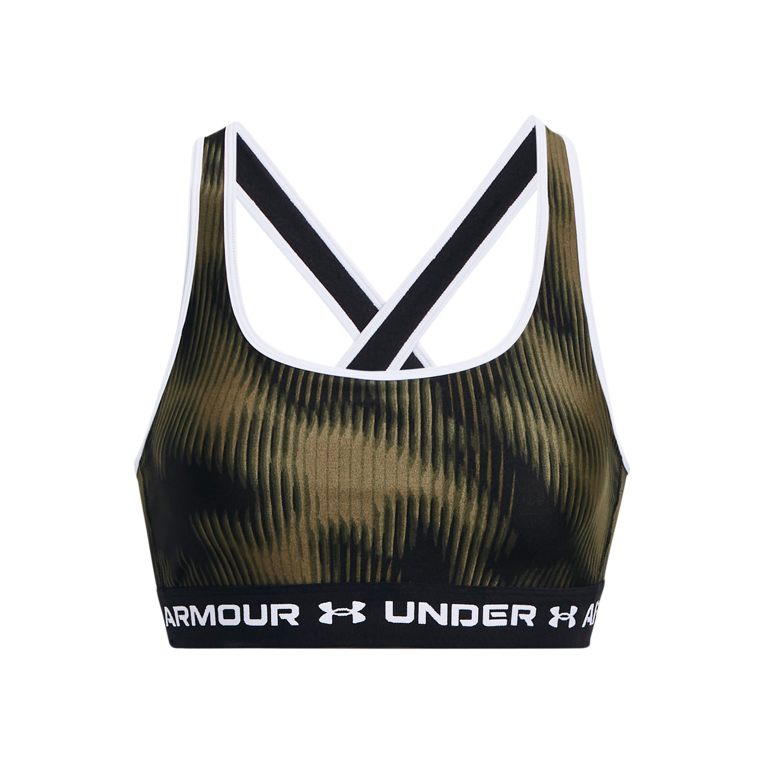 Sostén Deportivo Under Armour® Mid Crossback Printed para Mujer