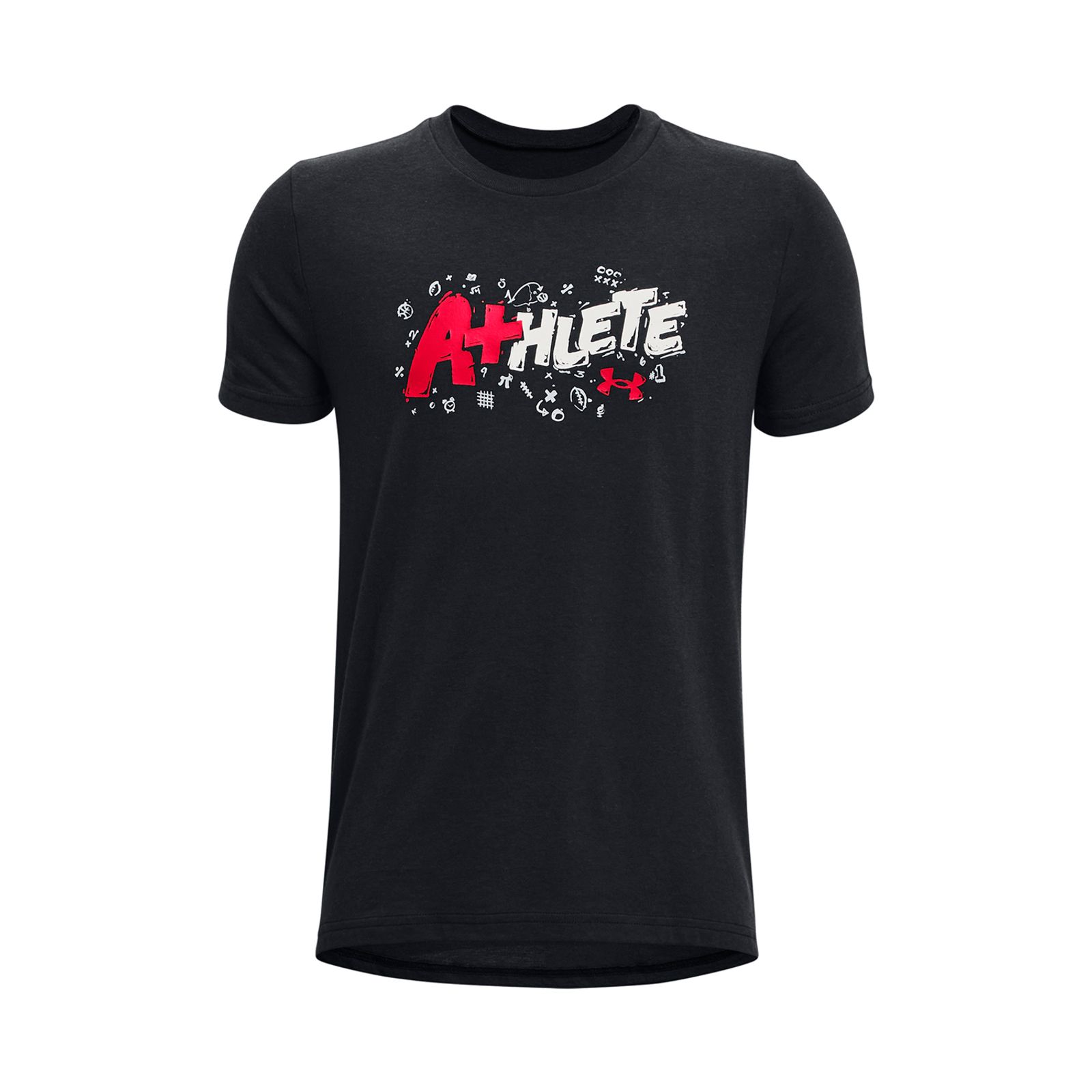 Polera manga corta Athlete para niño Under Armour