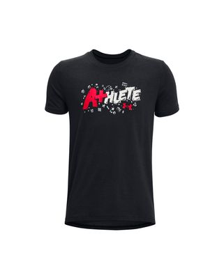 Polera manga corta Athlete para niño Under Armour