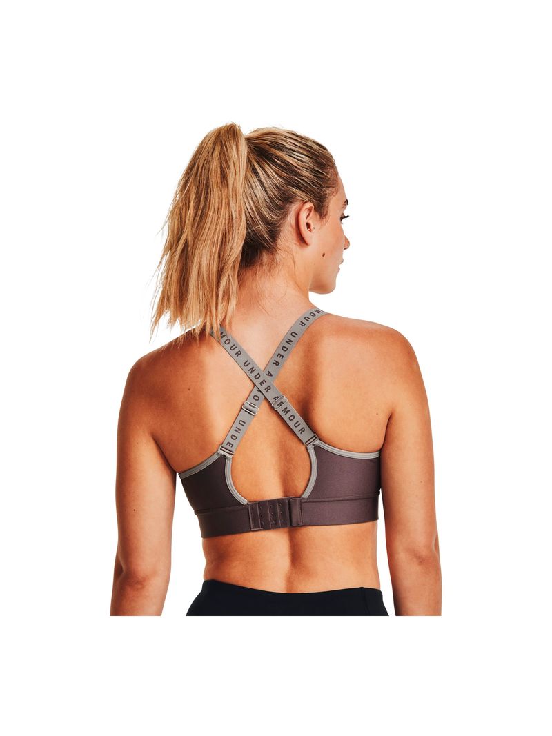 Sosten Deportivo UA Infinity Mid Covered para mujer Under Amour Under Armour