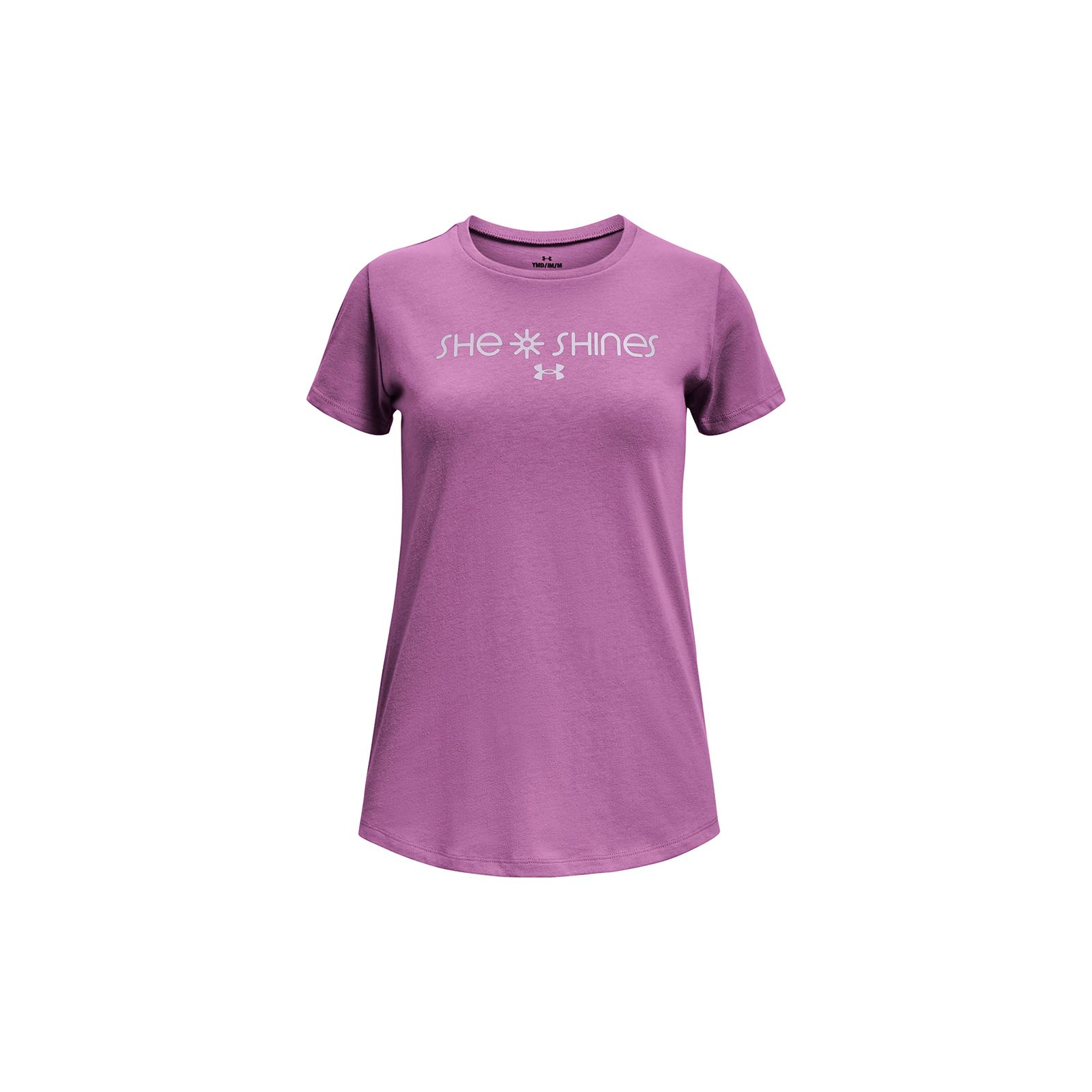 Polera manga corta She Shines Gradient para niña Under Armour