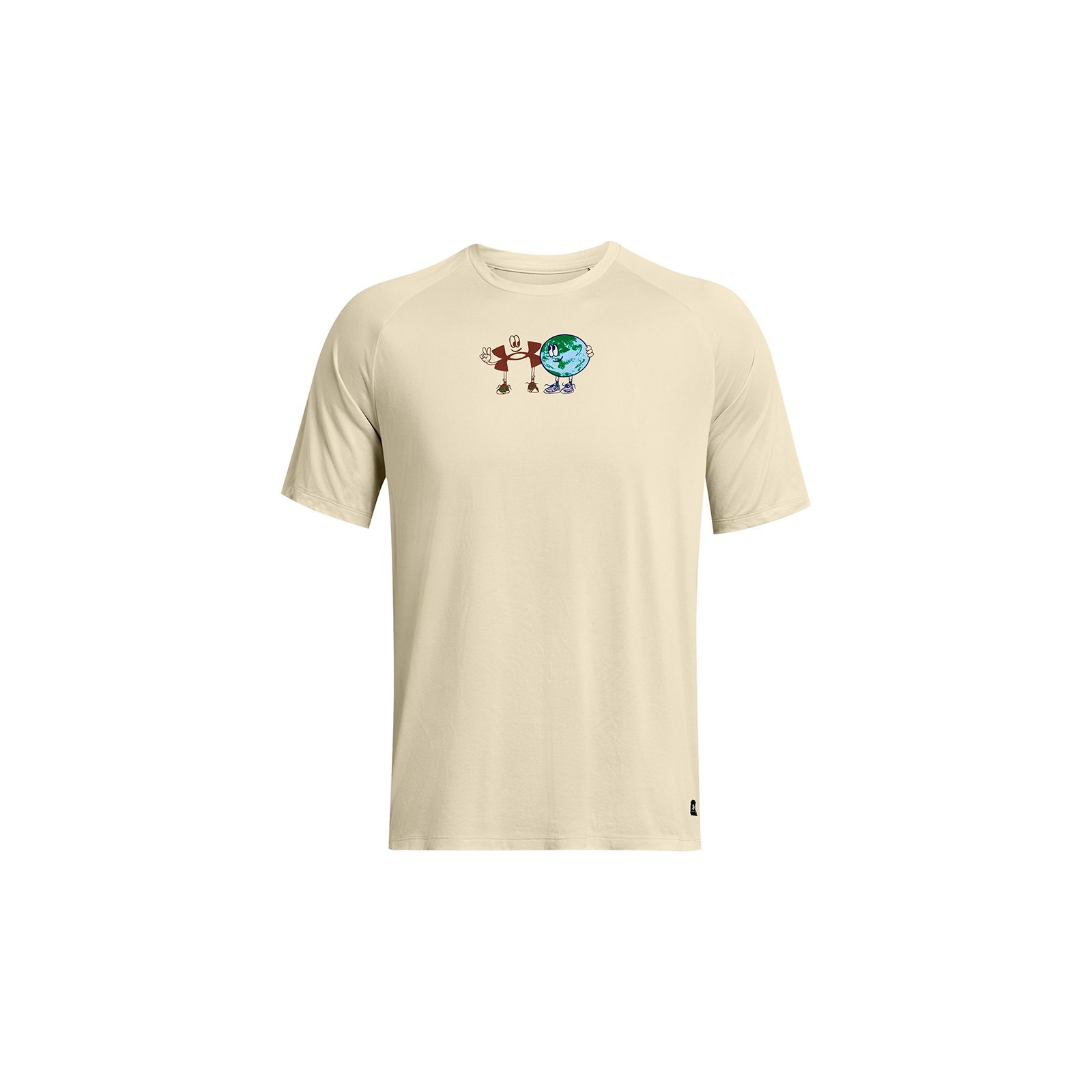 Polera manga corta UA Artist Protect Globe para hombre