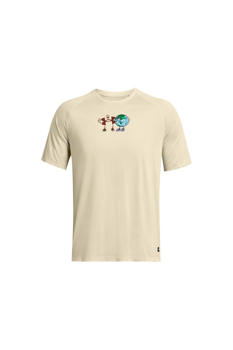 Polera-manga-corta-UA-Artist-Protect-Globe-para-hombre