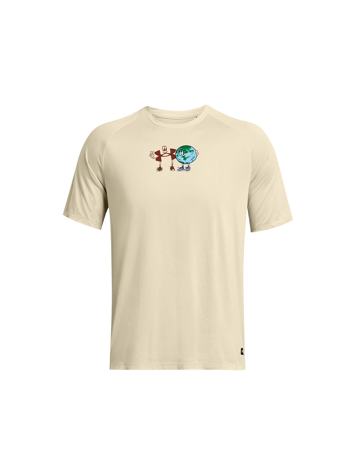 Polera manga corta UA Artist Protect Globe para hombre