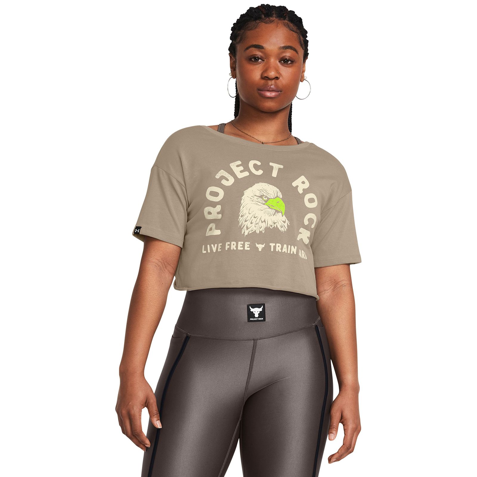 Polera manga corta Project Rock Balance para mujer