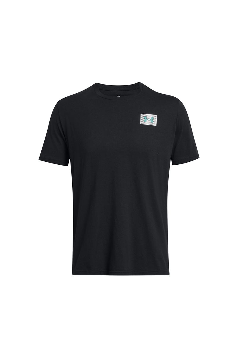 Polera-manga-corta-Color-Block-UA-para-hombre