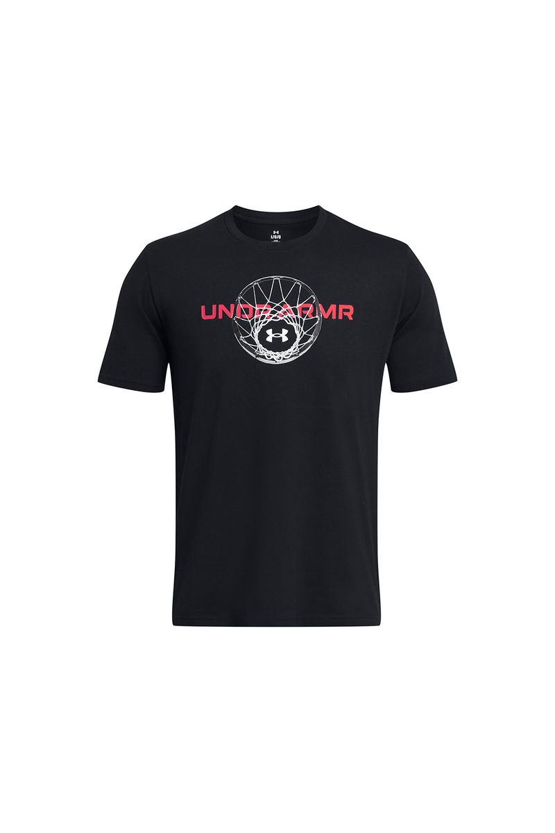 Polera-manga-corta-UA-Basketball-Net-Wordmark-para-hombre