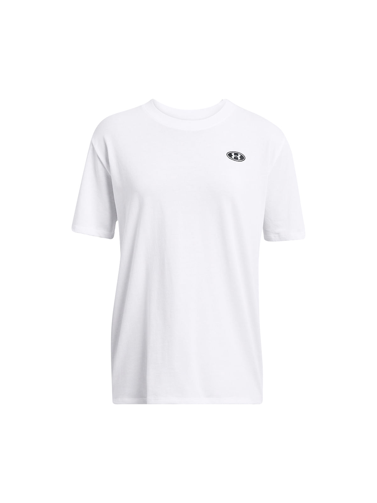 Polera manga corta oversize UA Heavyweight para mujer