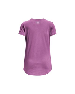 Polera manga corta She Shines Gradient para niña Under Armour