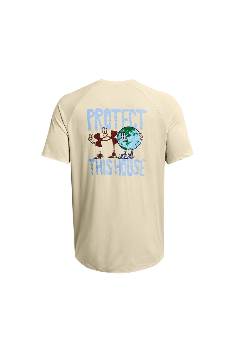 Polera-manga-corta-UA-Artist-Protect-Globe-para-hombre