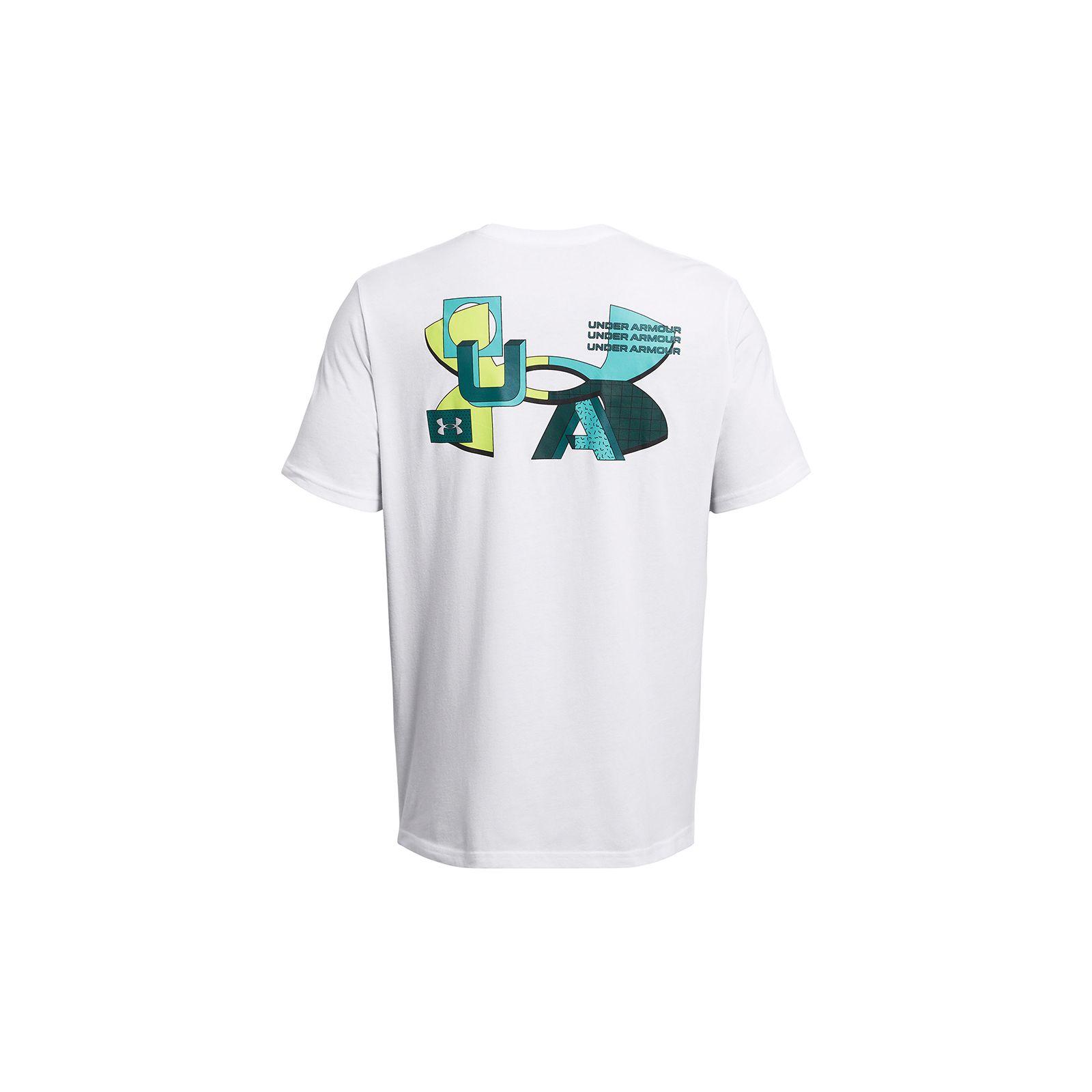 Polera manga corta Color Block UA para hombre