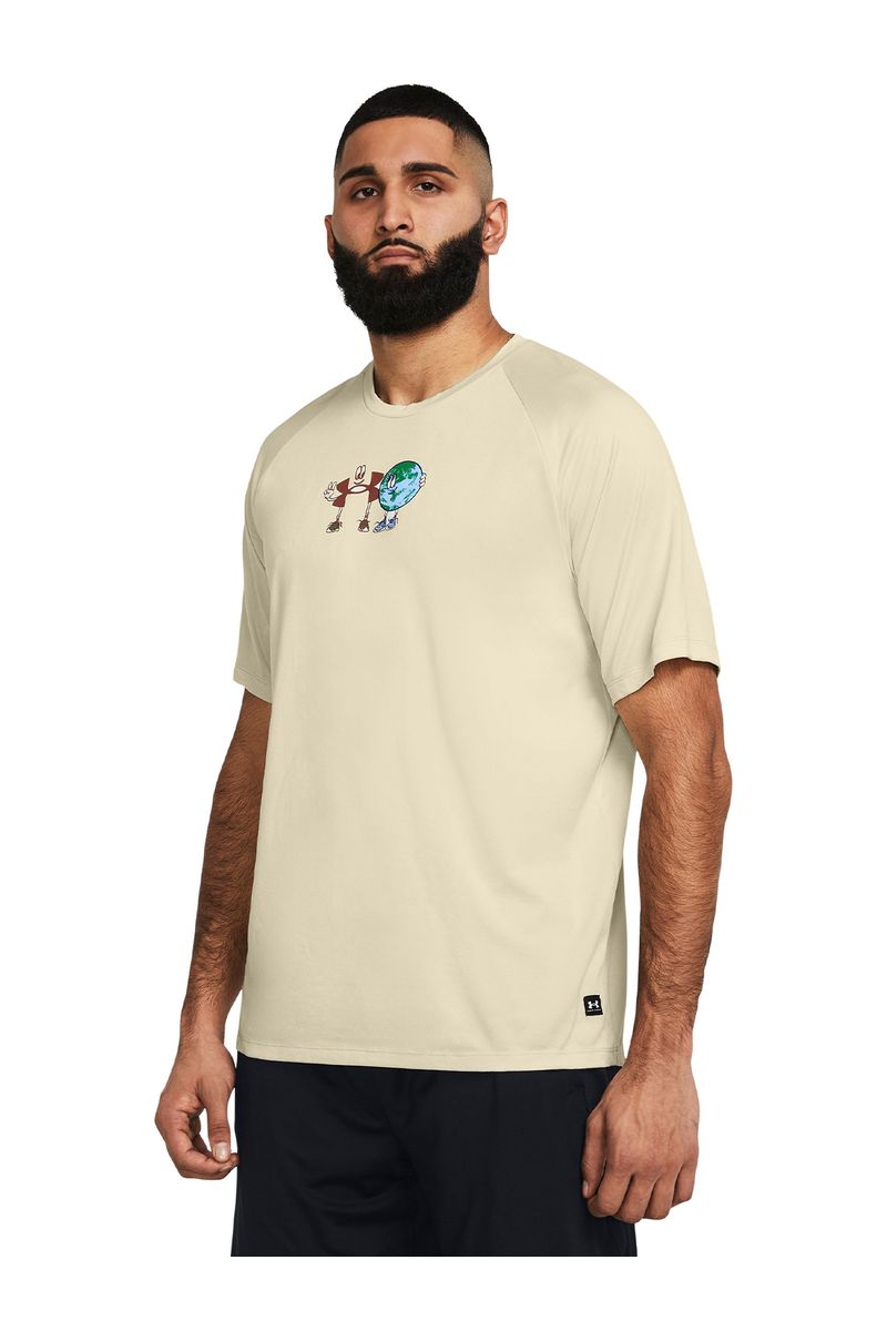 Polera-manga-corta-UA-Artist-Protect-Globe-para-hombre