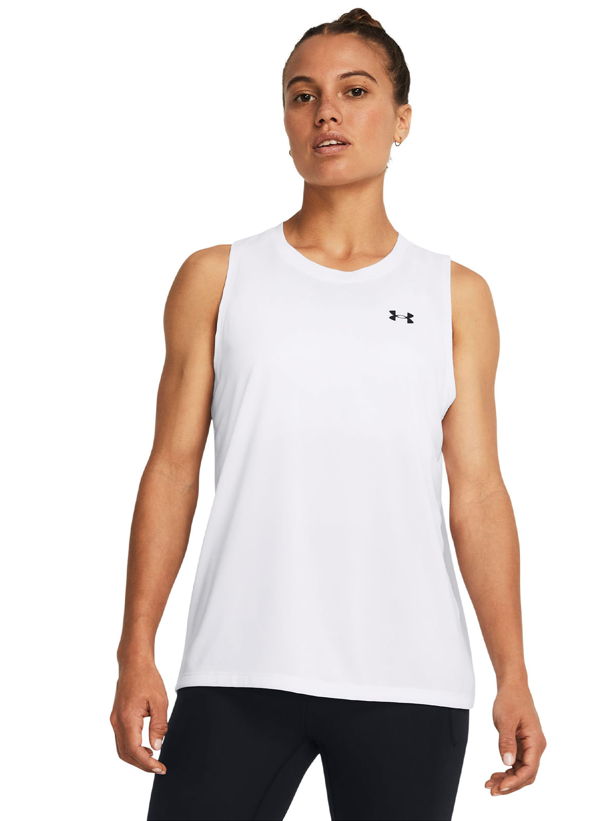 Polera sin mangas UA Tech¿ para mujer