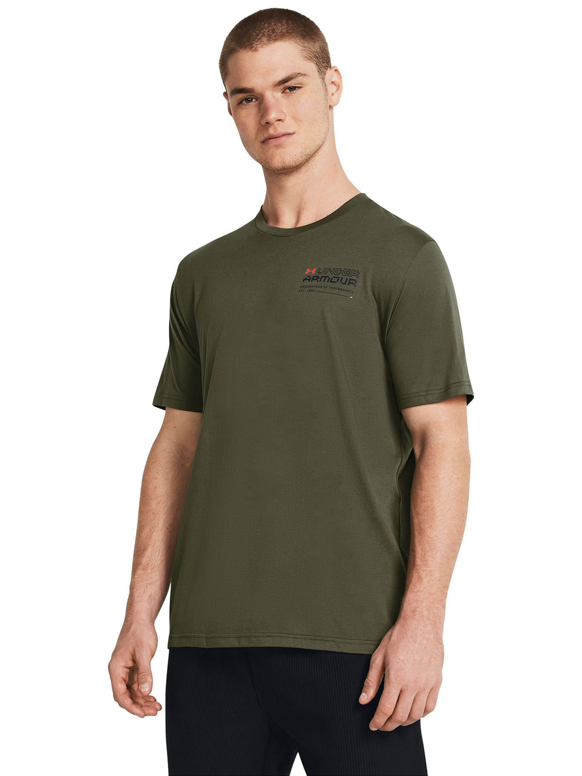 Polera manga corta UA Reaching Peak para hombre