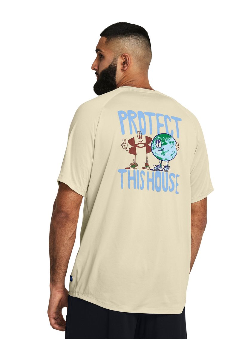 Polera-manga-corta-UA-Artist-Protect-Globe-para-hombre