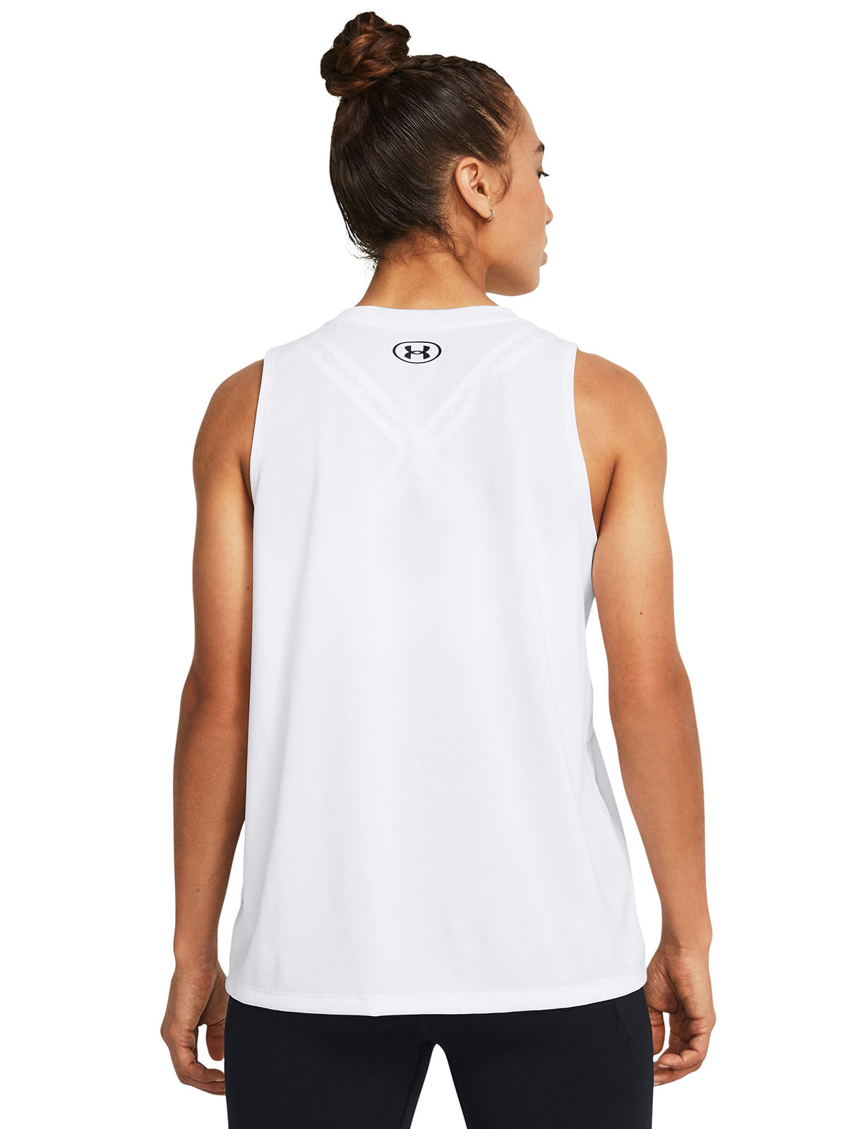 Polera sin mangas UA Tech¿ para mujer