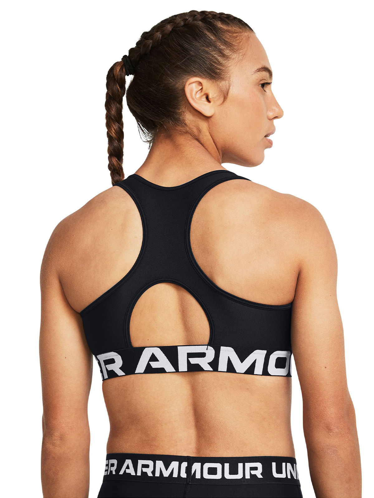 Sostén deportivo HeatGear® Armor Mid para mujer