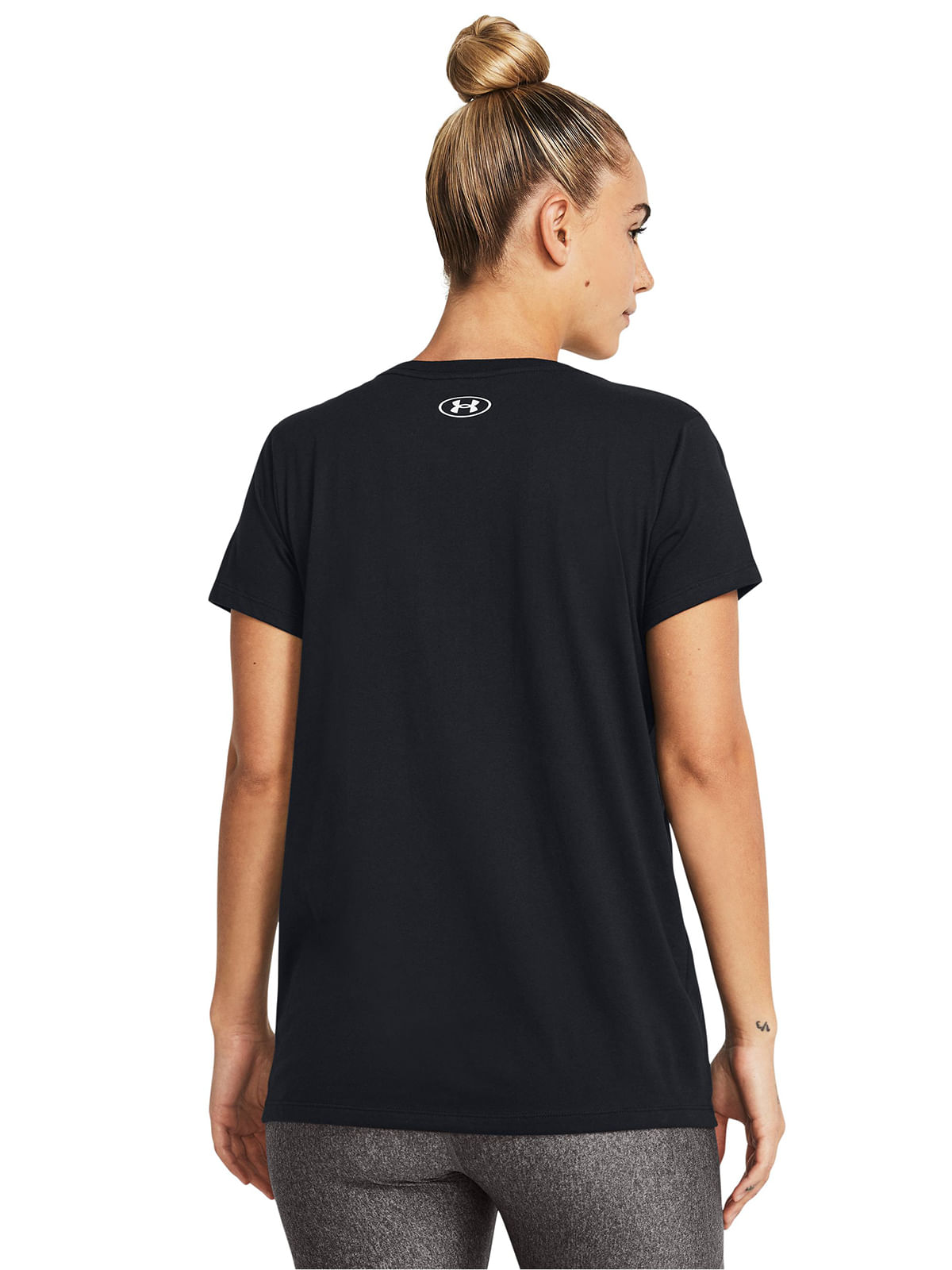 Polera manga corta UA Athletics para mujer