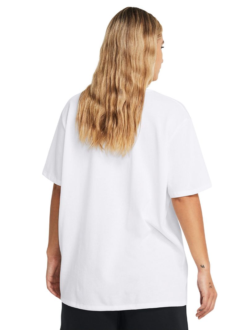 Polera Manga Corta Oversize Ua Heavyweight Para Mujer Under Armour Chile Under Armour