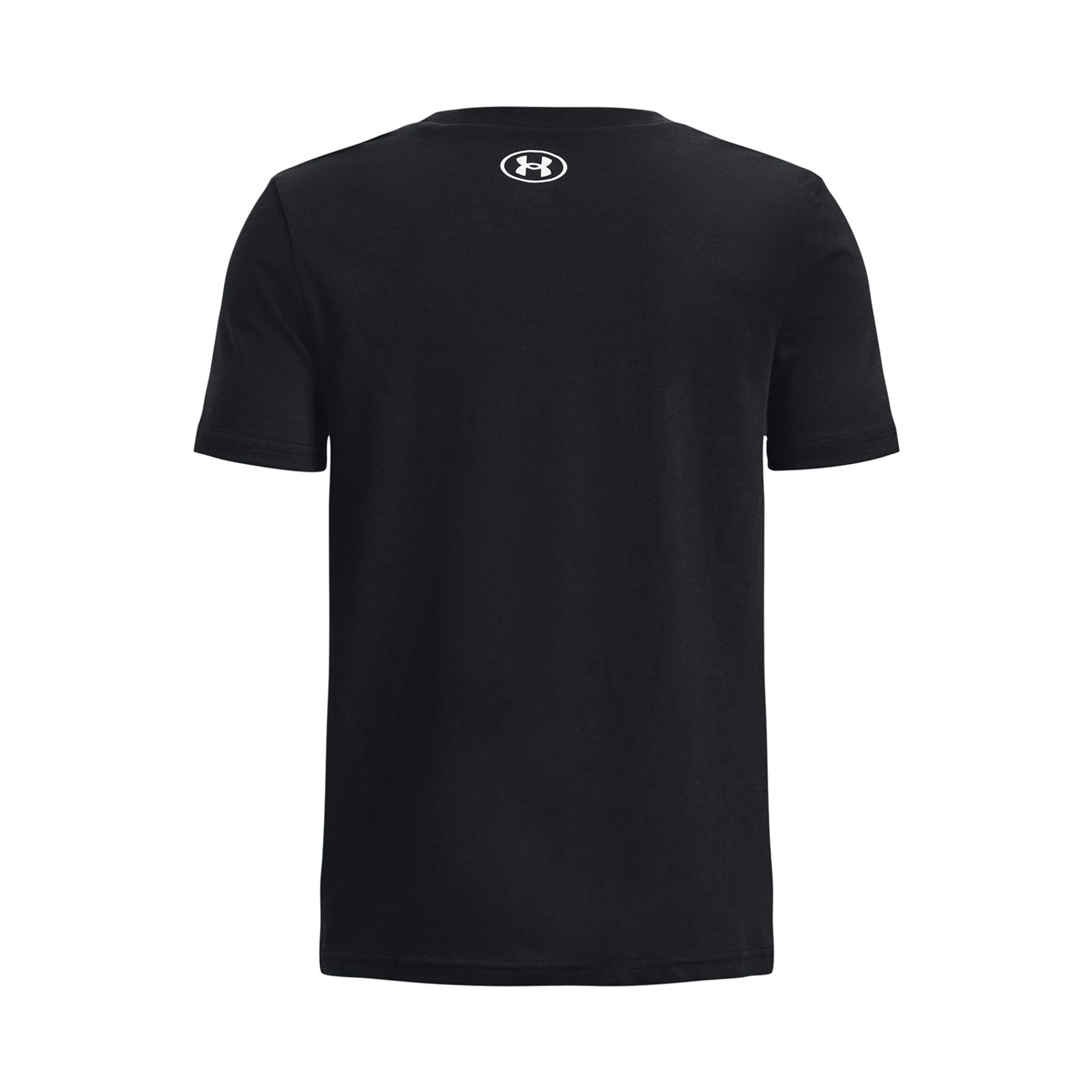 Polera manga corta UA Box Logo Camo para niño