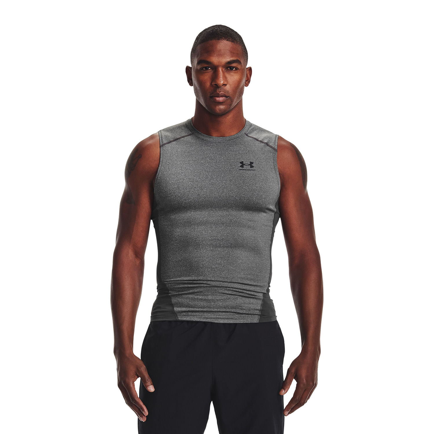 Polera sin mangas UA HeatGear® para hombre