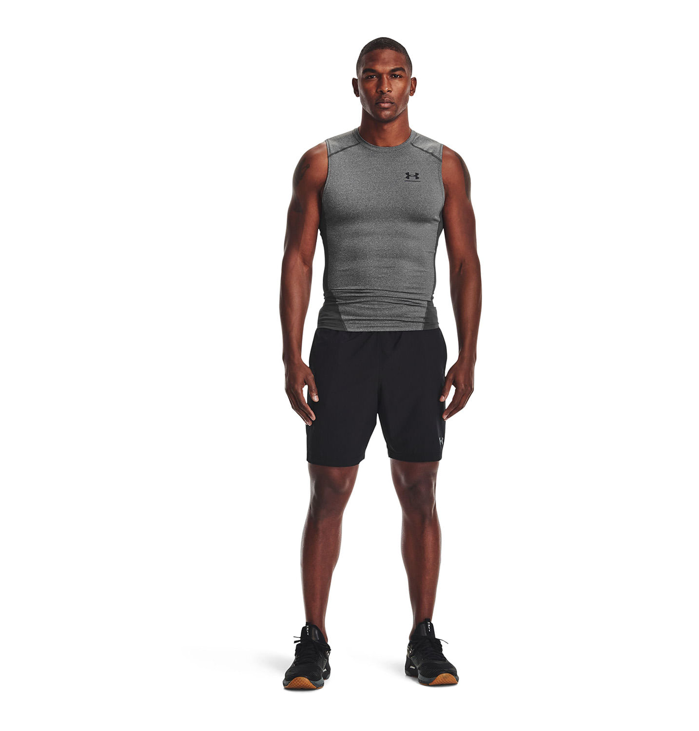 Polera sin mangas UA HeatGear® para hombre