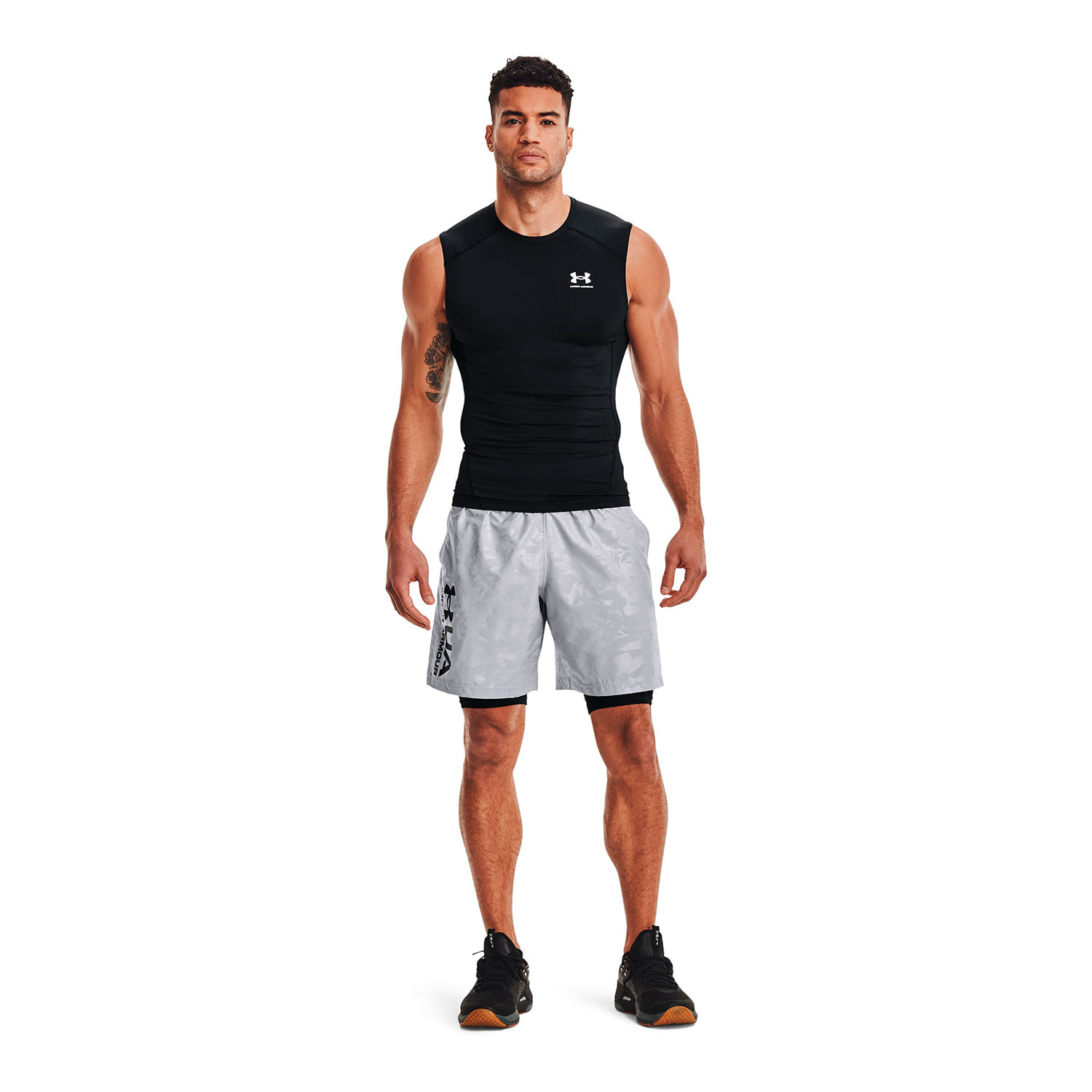 Polera sin mangas UA HeatGear® para hombre