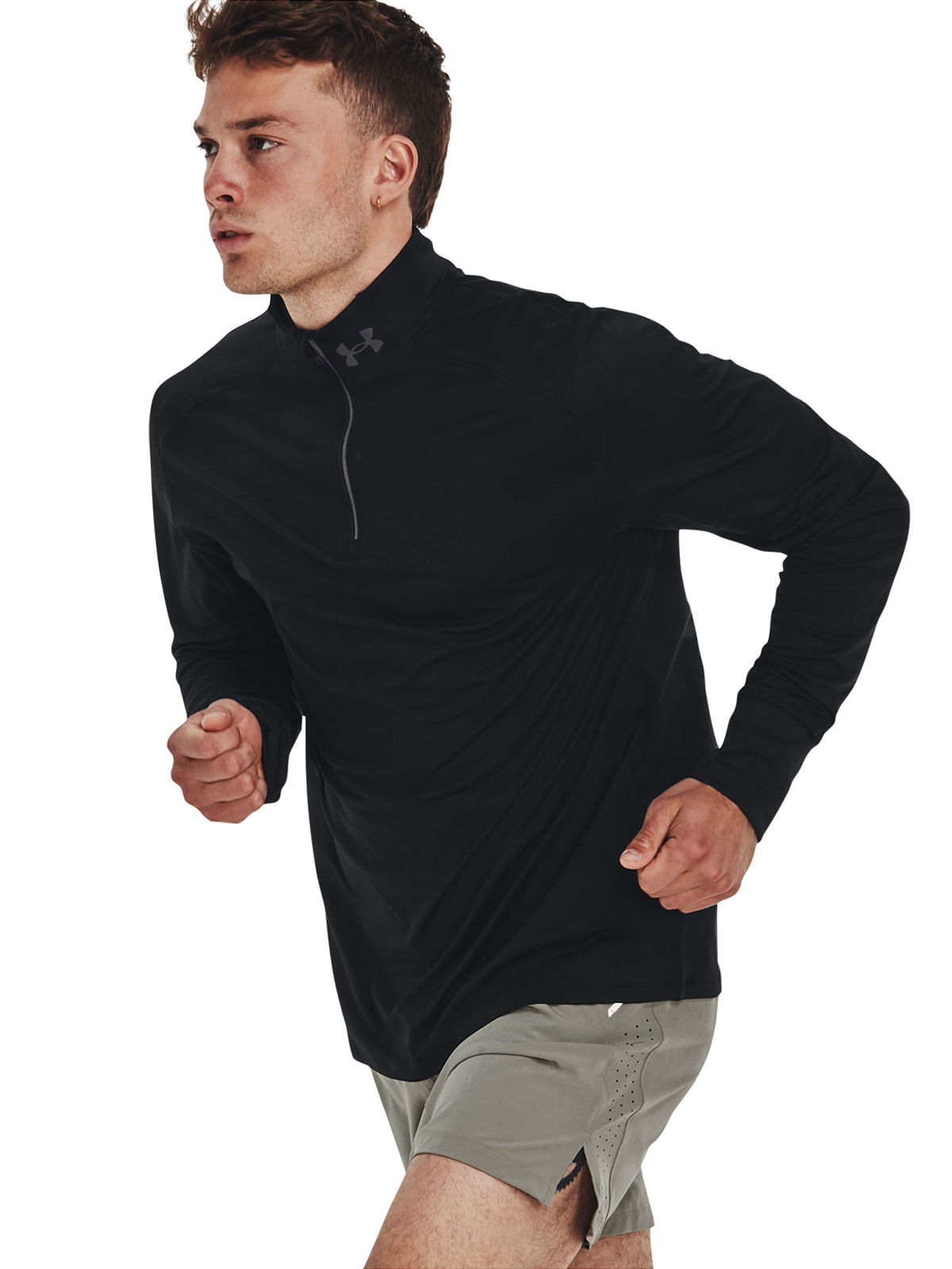 Polera Qualifier Run UA para hombre