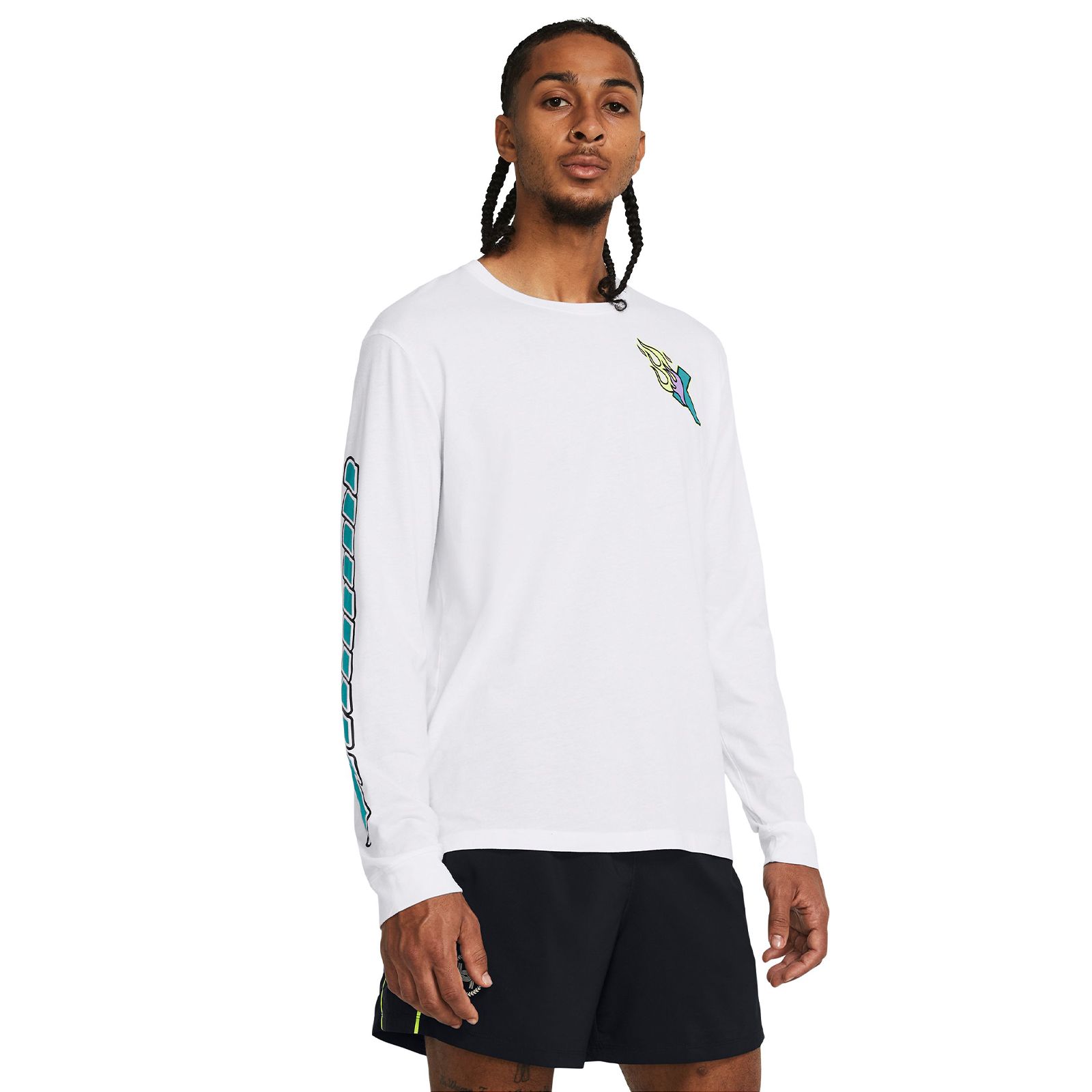 Polera manga larga UA Launch para hombre