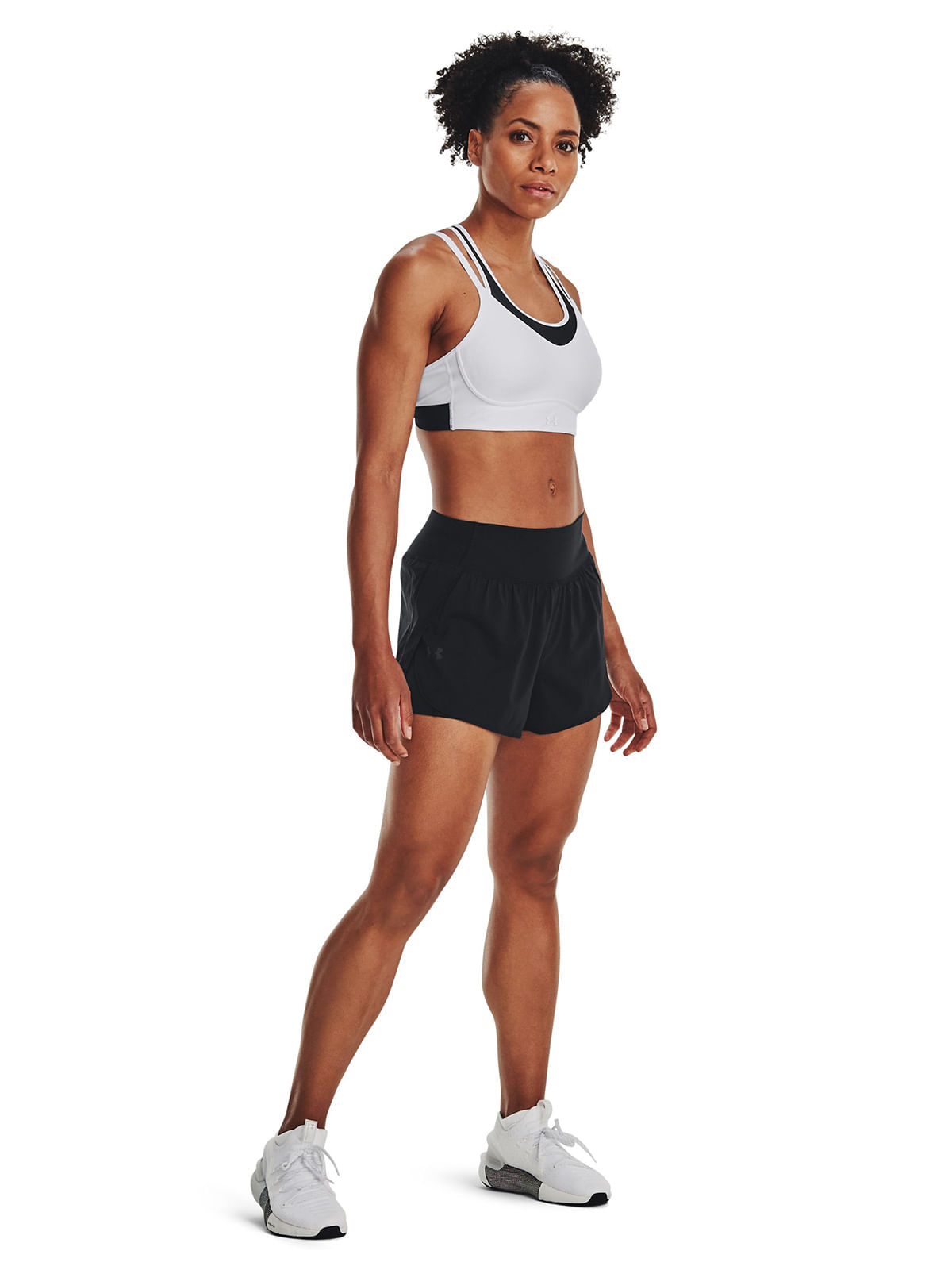 Shorts UA Flex Woven 2 en 1 para mujer